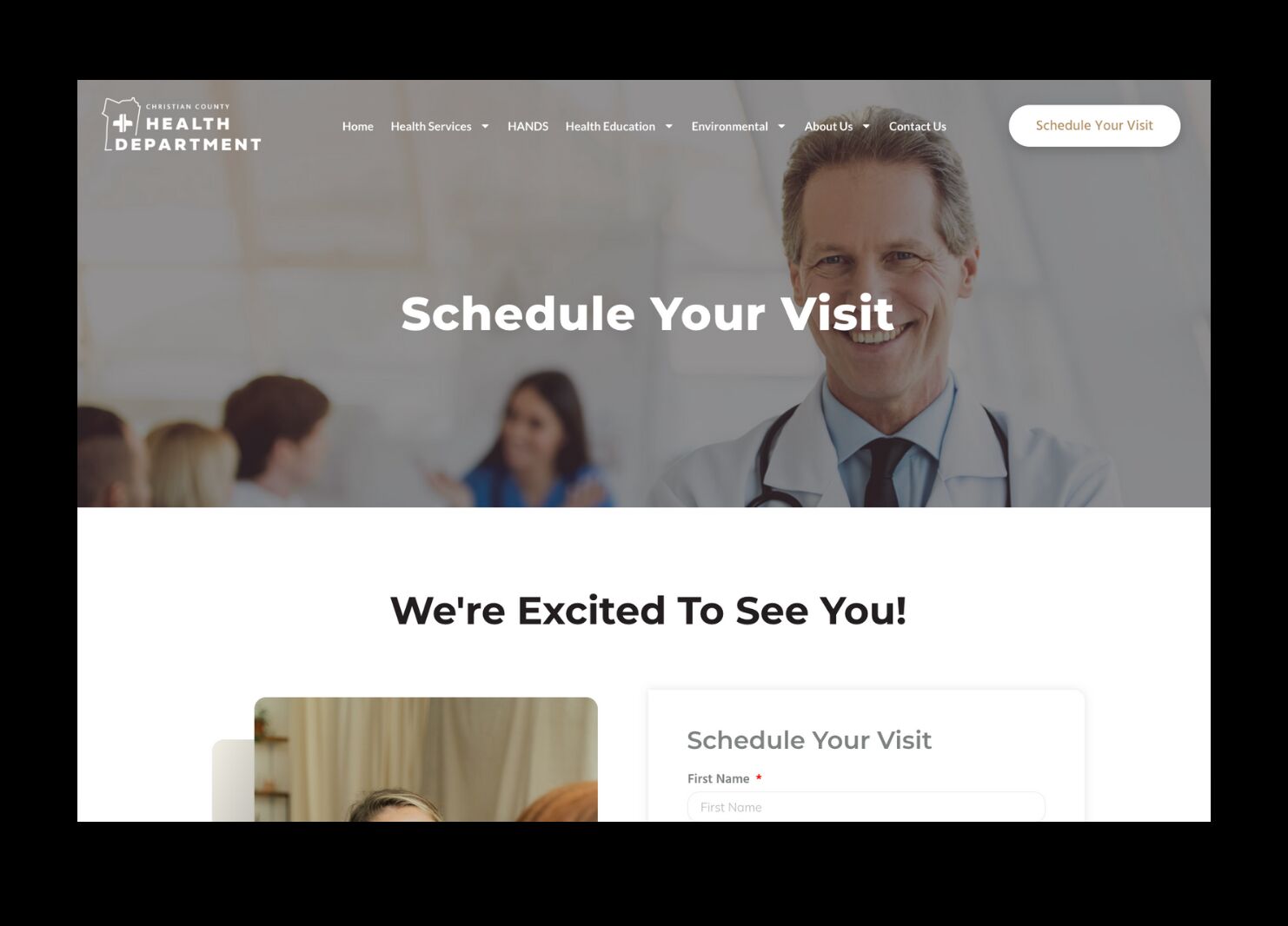Christian County Health Department portfolio image 2