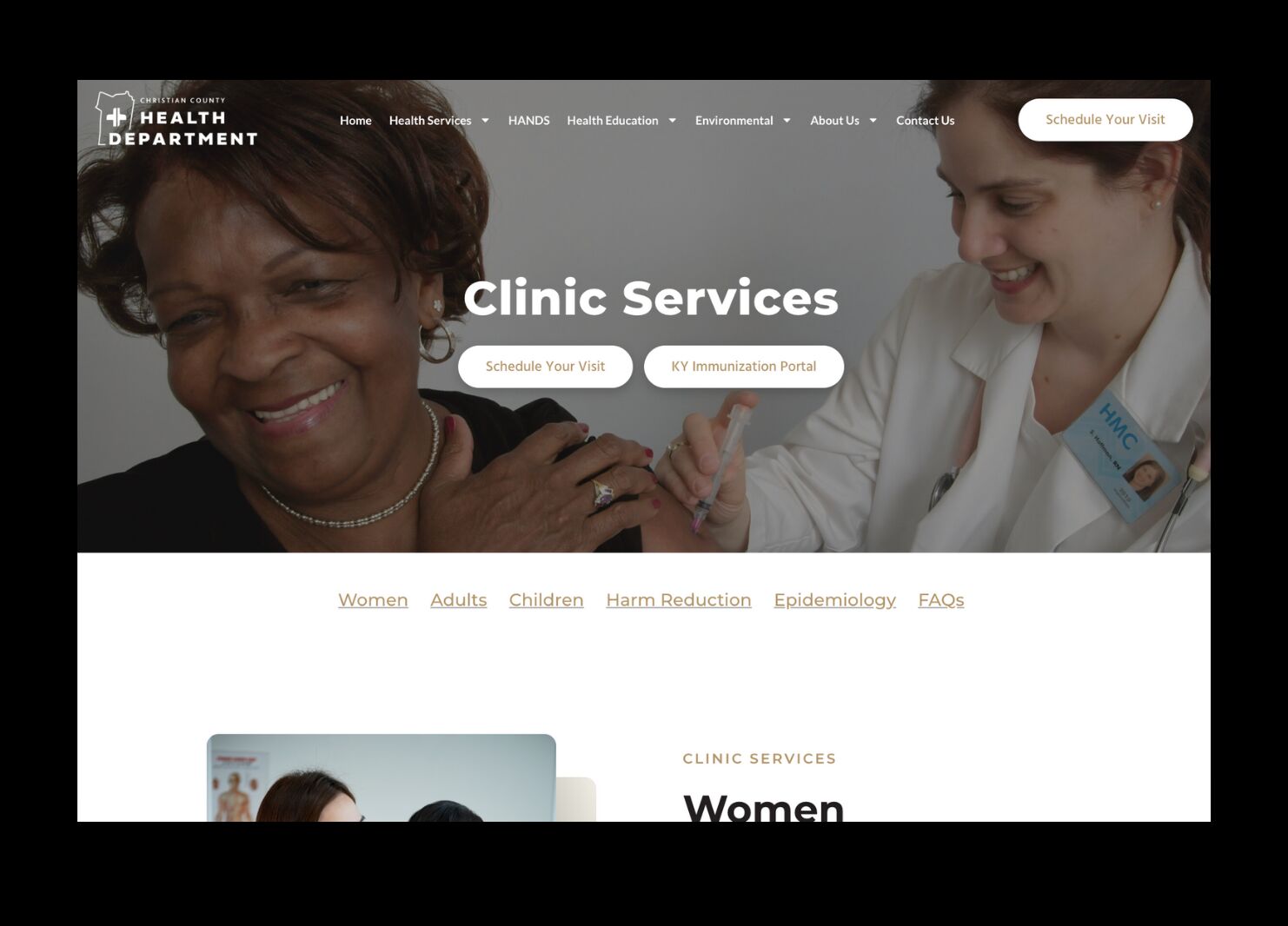 Christian County Health Department portfolio image 3